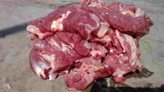 Daging kambing halal di Wellington
